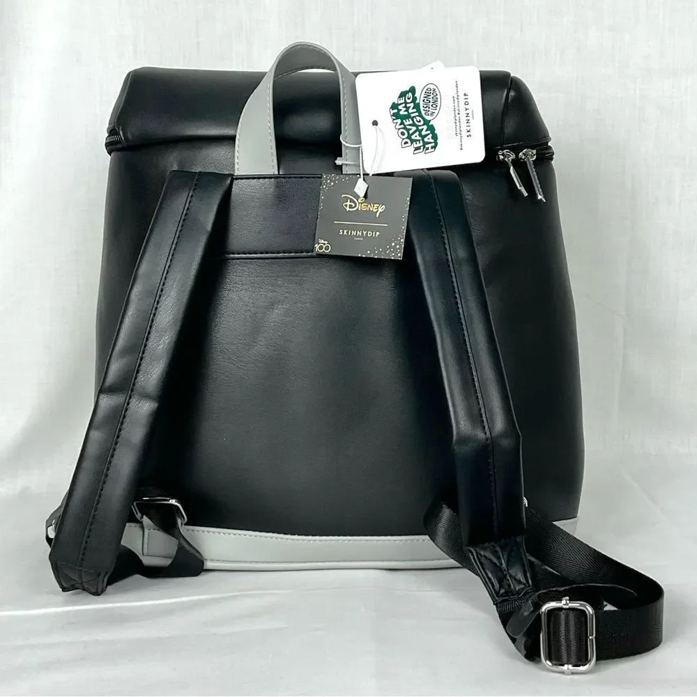 Disney Skinnydip London Black Backpack Mickey Mouse Steamboat Willie New